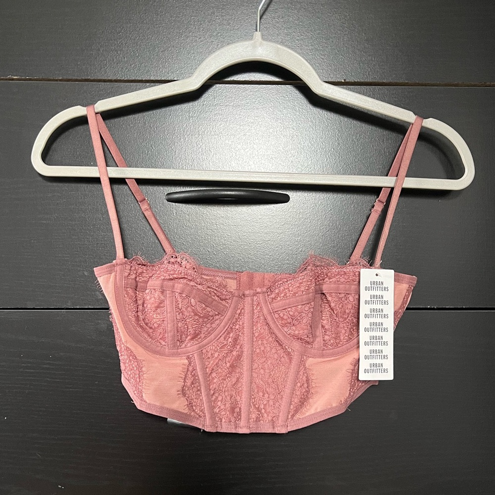 Urban Outfitters Modern Love Ribcage Corset